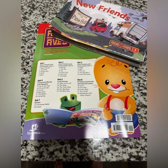 BJU PRESS Homeschool Focus On 5 Kit For Kindergarten - Picture 2 of 13